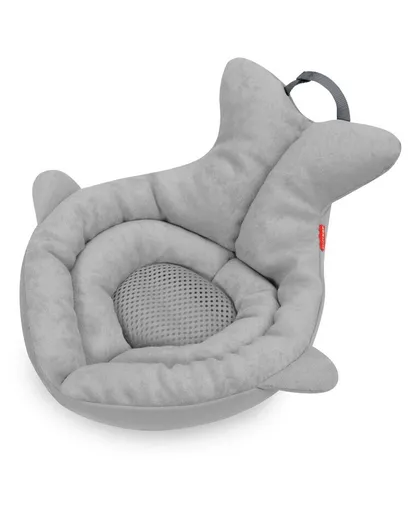 SKIP HOP Podložka do koupele froté Moby Grey 0-6m