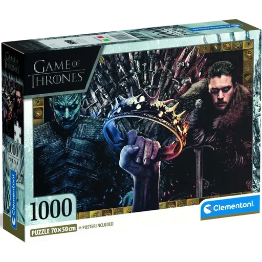 Clementoni puzzle 1000 Hra o trůny