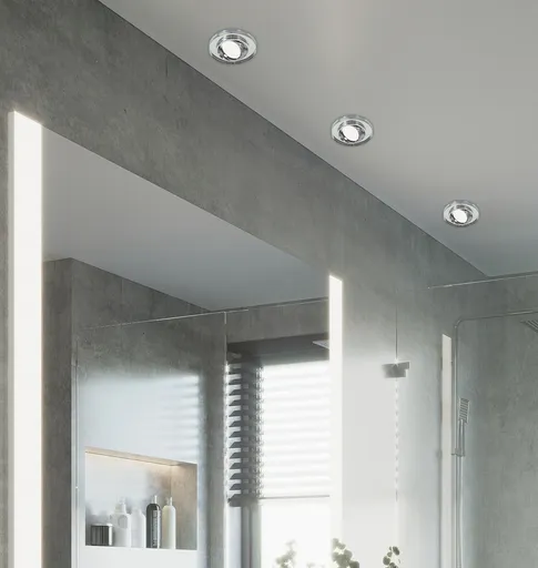 Stropní svítidlo Eyelet Ssu-15 Ch/Wh Mr16 Chrome