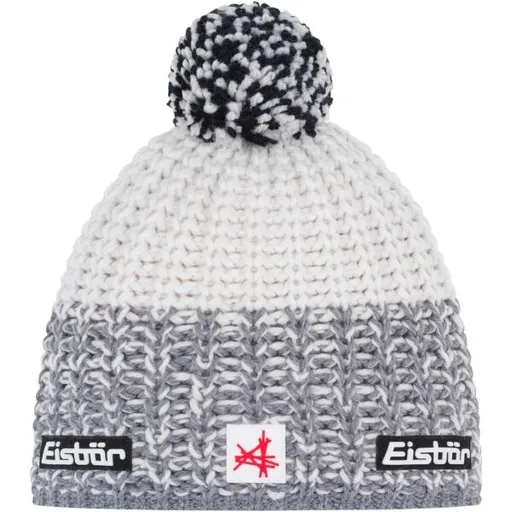 Eisbär REFOCUS POMPON Dámská zimní čepice, bílá, velikost