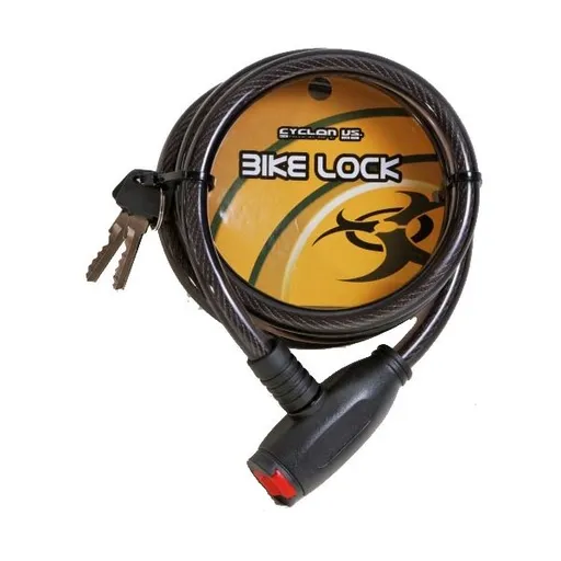 HAVEN LOCK 12 x 150 Zámek na kolo, černá, velikost