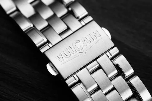 Ocelový náramek Vulcain - Nautical 42 mm - Satin