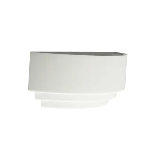 ACA Lighting Gypsum nástěnné sádrové svítidlo G85541W