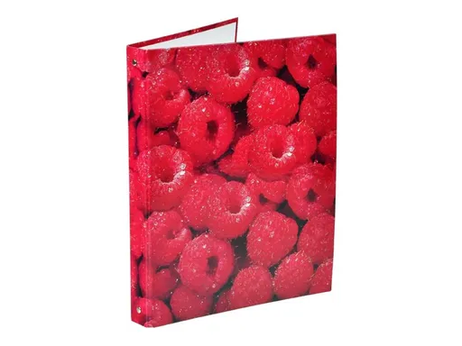 Pořadač A4 4kr. lamino maliny -