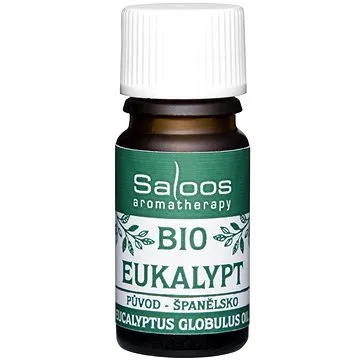 Saloos 100% BIO přírodní esenciální olej Eukalyptus 5 ml (8594031322849)