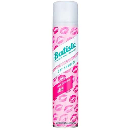 Batiste Nice suchý šampon pro absorpci přebytečného mazu a pro osvěžení vlasů 200 ml