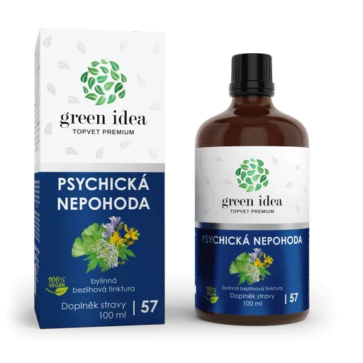 Psychická nepohoda - bezlihová tinktura 100 ml - Green idea
