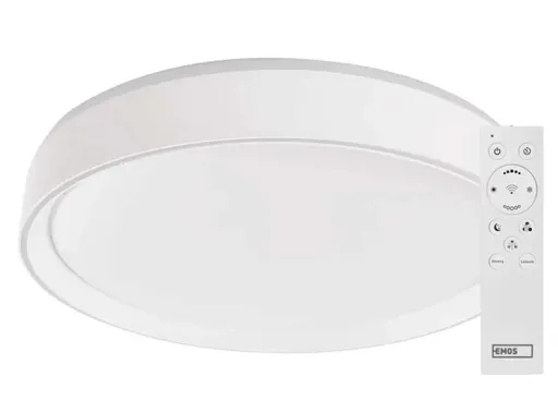 EMOS GoSmart WiFi Bílé LED svítidlo kulaté 500mm 45W CCT s DO ZM5192