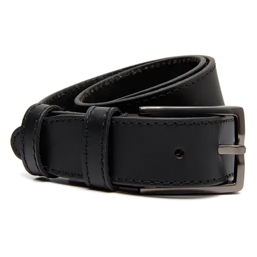 Pánský kožený opasek The Chesterfield Brand Monet - černá