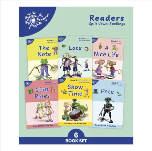 Phonic Books Dandelion Readers Split Vowel Spellings - Phonic Books