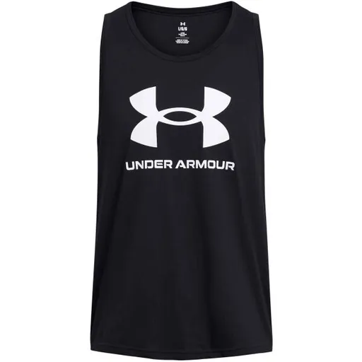 Under Armour SPORTSTYLE Pánské tílko, černá, velikost S