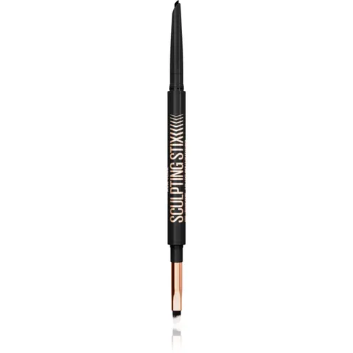 MAYBELLINE NEW YORK Sculpting Stix automatická tužka na oči se štětečkem odstín 16 Black Blur 1 ks