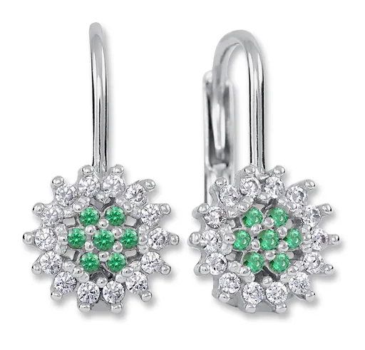 Soliter Okouzlující stříbrné náušnice se zirkony 436 001 00571 0400800