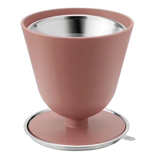 Kávovar na pomalé vaření SLOW 12 cm, terracotta, plast / nerezová ocel, RIG-TIG