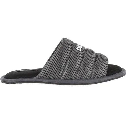 DKNY SIRIUS Pánské pantofle, šedá, velikost