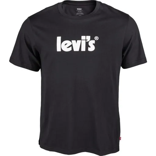 Levi's® SS RELAXED FIT TEE Pánské tričko, černá, velikost