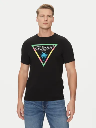 Guess SS CN Triangle Palm Tee L