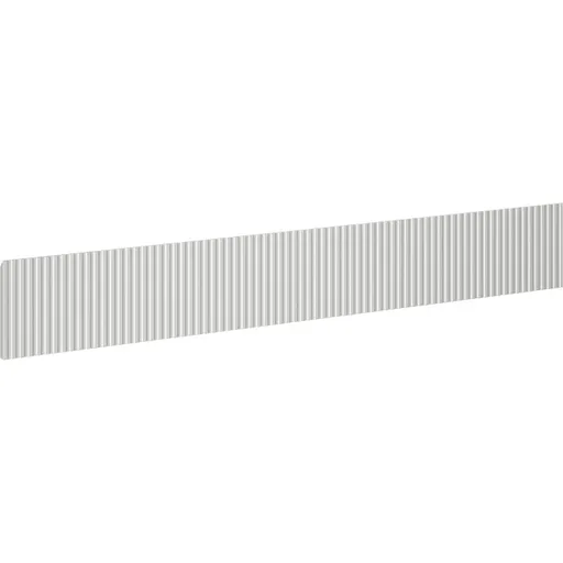 MEXEN Rivel čelo pro koupelnovou skříňku reliéf 120 x 20, šedý mat 91A20-1200-235-1-62