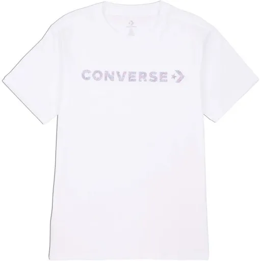 Converse WORDMARK Dámské tričko, bílá, velikost