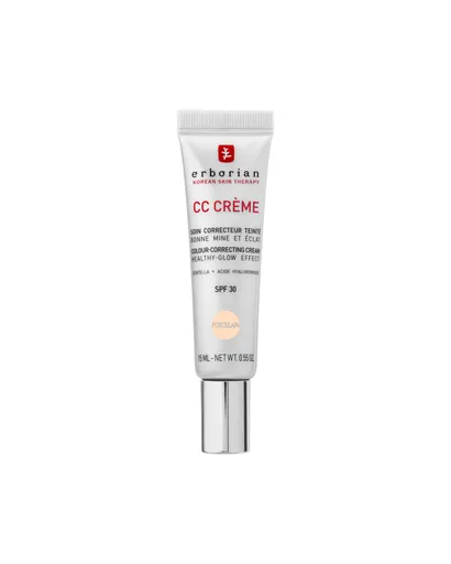 Erborian Rozjasňující CC krém SPF 30 (High Definition Radiance Face Cream) 15 ml Porcelain