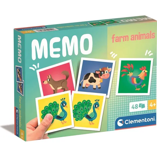 Clementoni Pexeso Zvířata na farmě