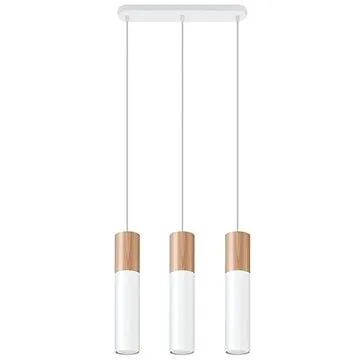 Lustr na lanku PABLO 3xGU10/40W/230V bílá (106788)