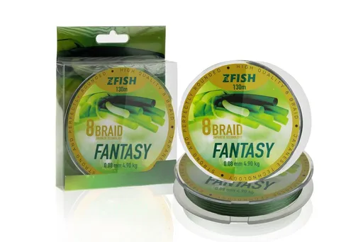 Zfish Šňůra Fantasy 8-Braid 130m,Zfish Šňůra Fantasy 8-Braid 130m