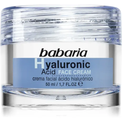 Babaria Hyaluronic Acid hydratační krém na obličej 50 ml