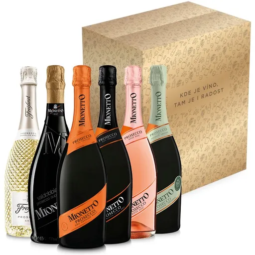 Balíček Milujeme Prosecco v dárkovém kartonu