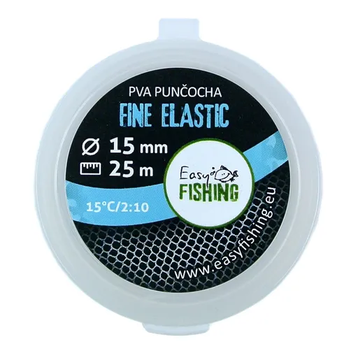 EasyFISHING Náhradní PVA punčocha Elastic Fine 25m - 15mm,EasyFISHING Náhradní PVA punčocha Elastic Fine 25m - 15mm
