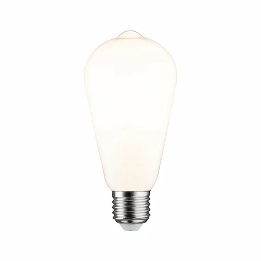 PAULMANN Klasická White LED žárovka ST64 E27 7W 2700K stmívatelné opál