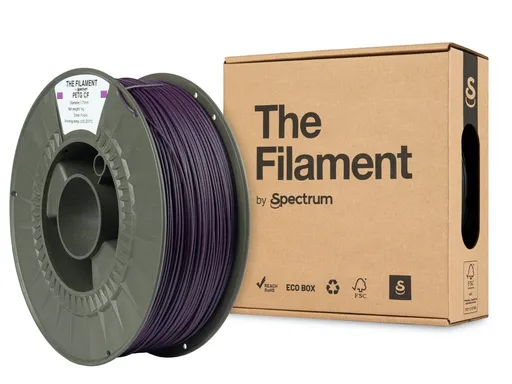"The Filament" by Spectrum TF-24111, PETG CF, 1.75mm, PURPLE, 1kg