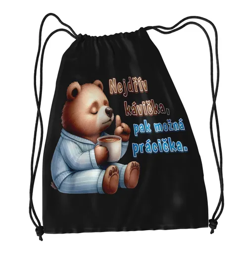 Vak na záda Kávička pak prácička