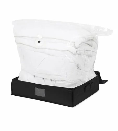 Compactor Black Edition vakuový úložný box s vyztuženým pouzdrem - L 145 litrů, 50 x 65 x 15,5 cm, L