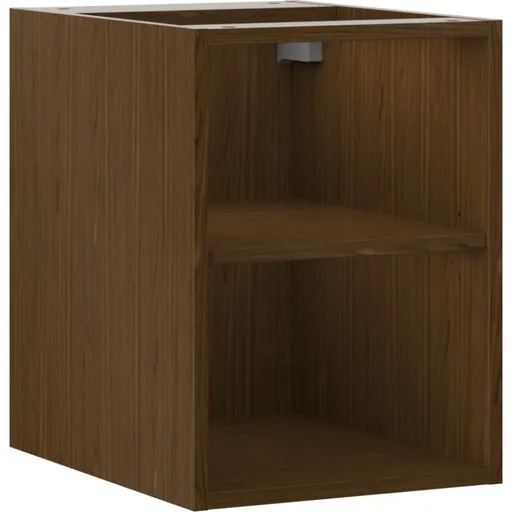 MEXEN Box-A otevřená skříňka s policí 35, ořech 91AX2-0350-470-0-86