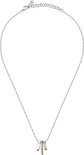 Morellato Moderní ocelový náhrdelník Insieme SAKM76 (řetízek, přívěsek)