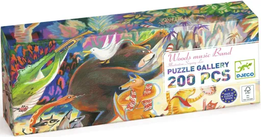 Puzzle Woods music Band 200 dílků