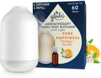 Aroma diffúzor GLADE Aromatherapy Cool Mist Diffuser Pure Happiness 1+17,4 ml