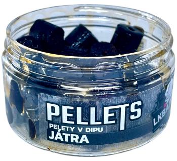 Lk baits pelety v dipu 12 mm 60 g - játra