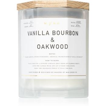 Makers of Wax Goods Vanilla Bourbon & Oakwood vonná svíčka 321 g