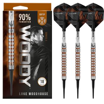 Dart szett soft Harrows Luke Woodhouse Series 2 18gR, 90% wolfram