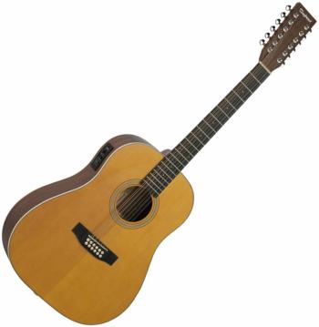 Tanglewood TW40-12 SD AN E Antique Natural 12 húros elektroakusztikus gitár