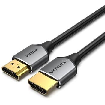 Vention Ultra Thin HDMI Male to Male HD Cable 1m Gray Aluminum Alloy Type (ALEHF)