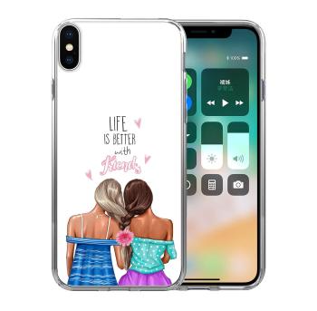 MY ART obal Apple iPhone X / XS FRIENDS (060)