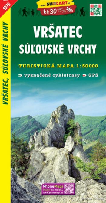 SC 1076 Vršatec, Súľovské vrchy 1:50 000