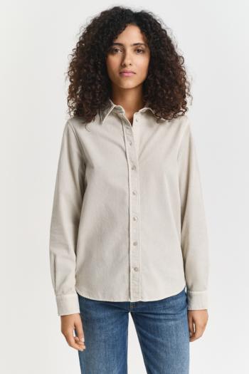 KOŠILE GANT REG CORD SHIRT PUTTY