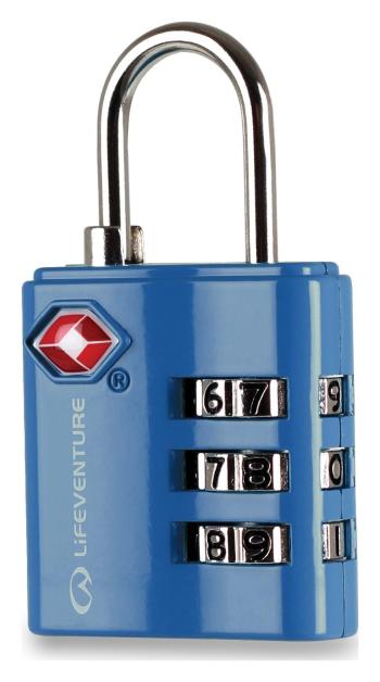 Lifeventure TSA Combi Lock aqua