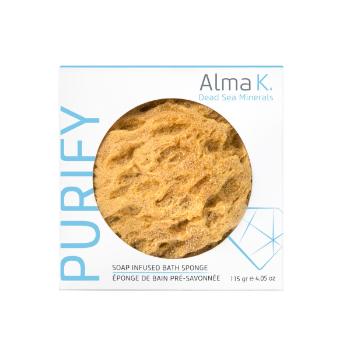 Alma K. Soap Infused Bath Sponge sprchová houba s mýdlem