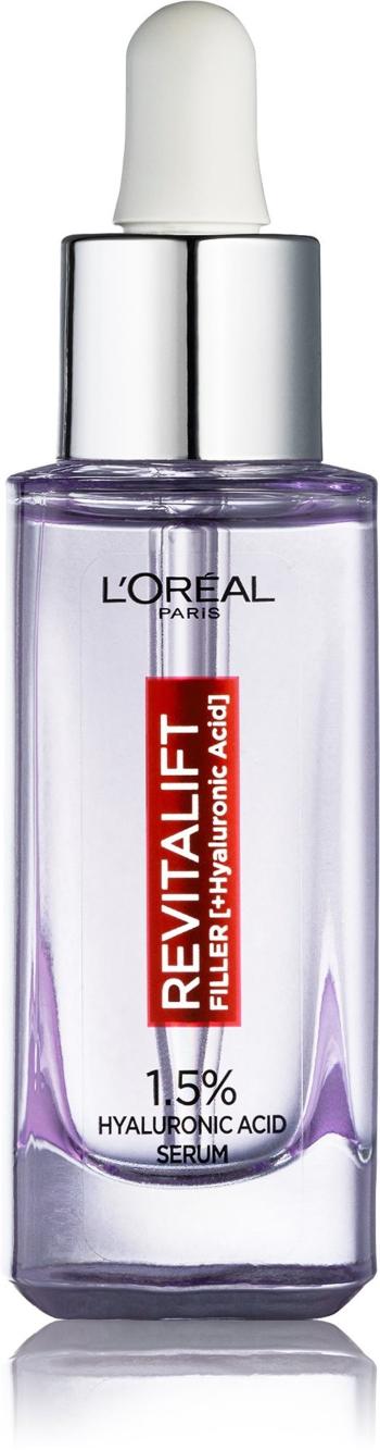 Arcápoló szérum ĽORÉAL PARIS Revitalift Filler 1,5% Pure Hyaluronic Acid Anti-Wrinkle Serum 30 ml