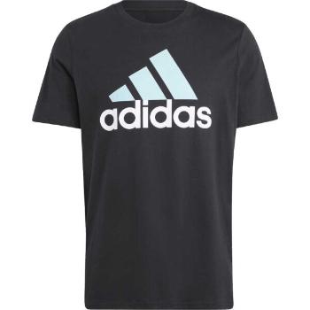 adidas BIG LOGO TEE Pánské klasické tričko, černá, velikost